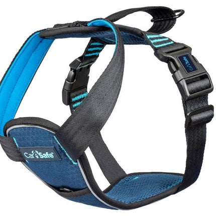 CarSafe Crash Tested Harness Blue