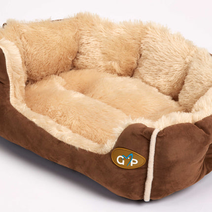 NORDIC SNUGGLE BED BROWN