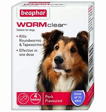 Beaphar Worm Clear Dog 4 Tablet Up To 40kg