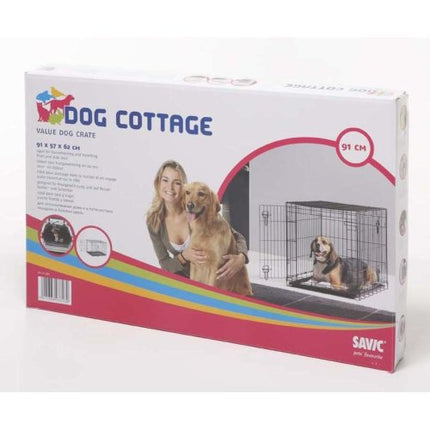 Dog Cottage Crate Large 91 X 57 X 62 Cm