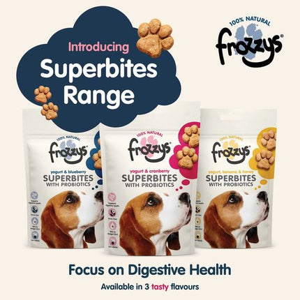 Frozzys Superbites With Probiotics, Yogurt, Cranberry 100g