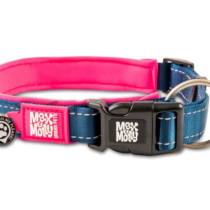 Max & Molly Matrix Smart ID Collar Pink