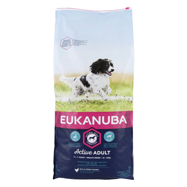 Eukanuba Active Adult Medium Breed Dog Food