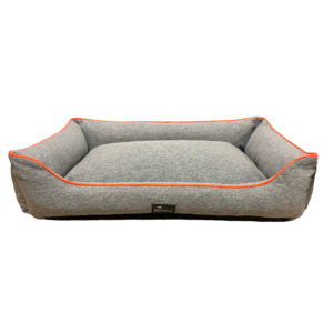 Beddies Harper Charcoal & Orange Lounger