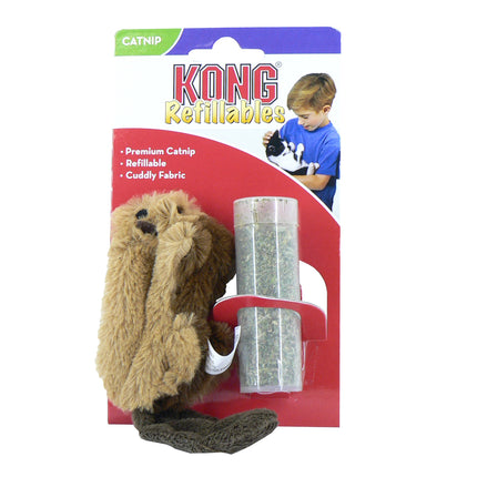 KONG Catnip Beaver Cat Toy 22cm