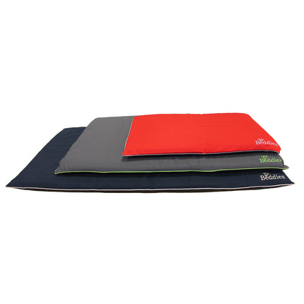 Beddies Waterproof Crate Mat Red & Grey