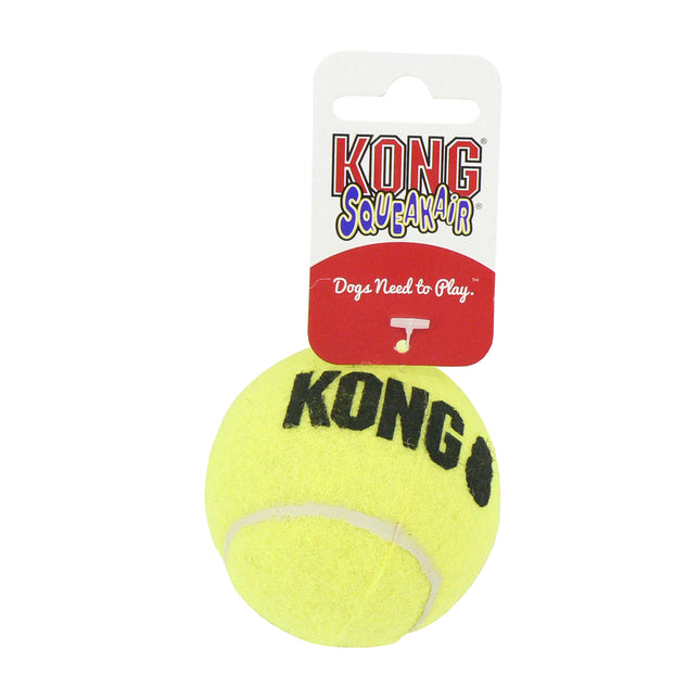 KONG Air Squeaker Tennis Ball Medium Single