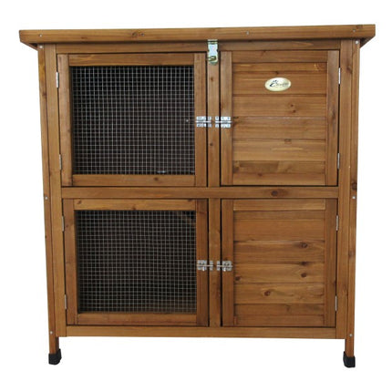 Cheeko Smart 2 Storey Hutch - 40" for Dwarf Rabbits and Guinea Pigs 