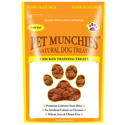 PET MUNCHIES CHICKEN TRAINING TREATS 150G