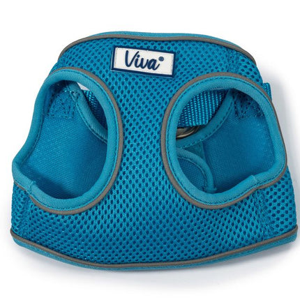 VIVA STEP IN MESH DOG HARNESS BLUE