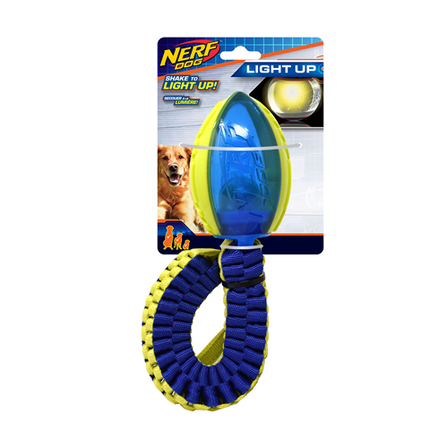 Nerf LED Nitro Blitz Football with Tail - Blue & Green - 48 cm (19 in)