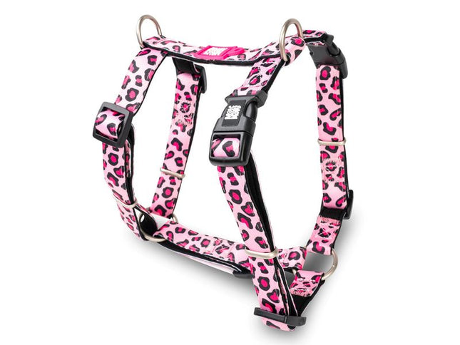 Max & Molly Leopard Pink Harness