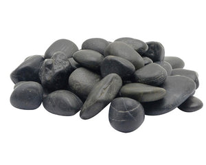 Marina Gravel Natural Black Beach Pebble 2kg 12-18mm