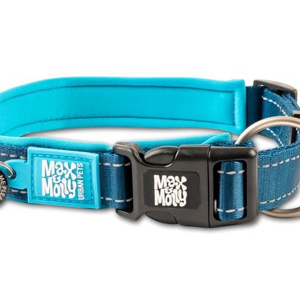 Max & Molly Matrix Smart ID Collar Blue