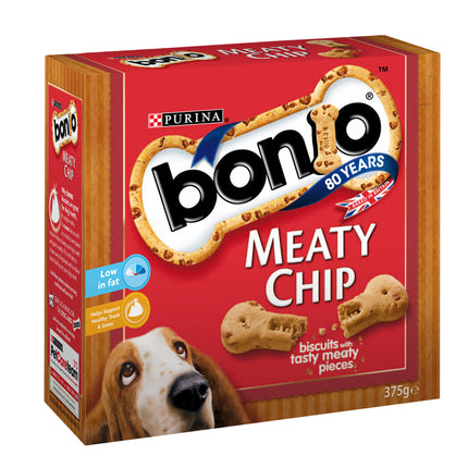 Bonio Meaty Chips 375G