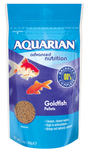 Aquarian Goldfish Pellets 100g