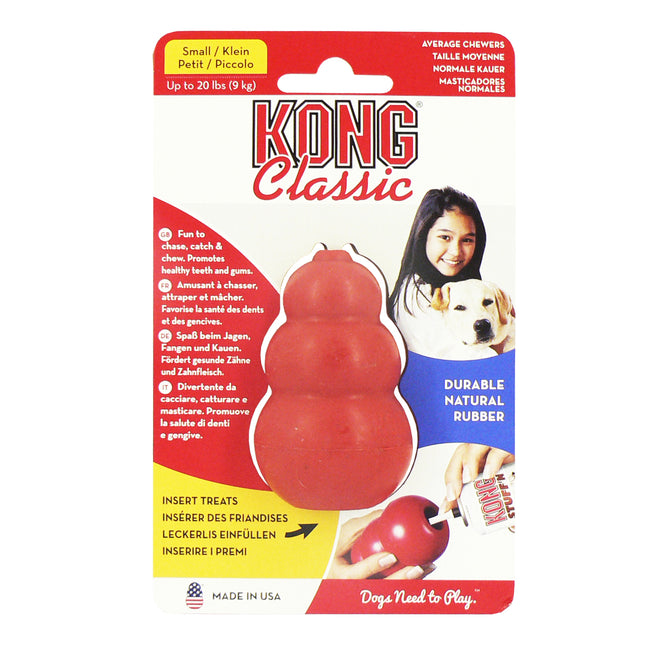 KONG Classic Toy Red Small Dog Toy