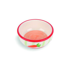 Critters Choice Carrot Stripe Pet Bowl 400ml 12.5cm/5"