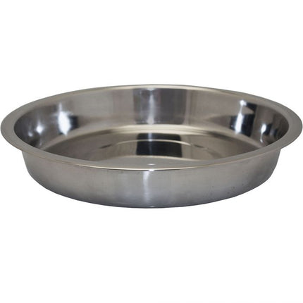 Shallow Stainless Steel Pet Dish