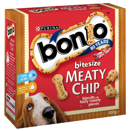 Bonio Meaty Chips Bitesize 400G