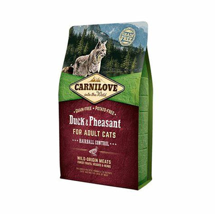 Carnilove Adult Cat Duck & Pheasant - Hairball Controll 2kg