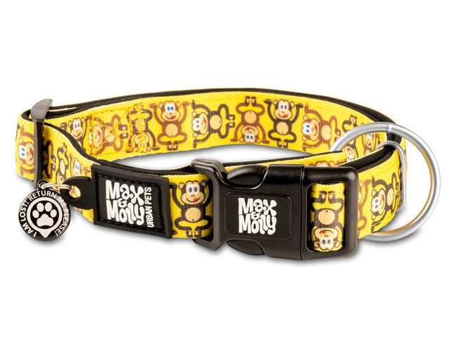 Max & Molly Monkey Maniac Smart ID Collar