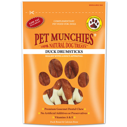 PET MUNCHIES DUCK DRUMSTICKS