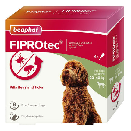 Beaphar FIPROtec Large Dog 4 Pipette