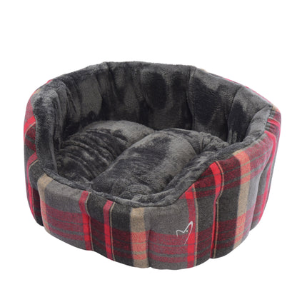 Gorpets Camden Deluxe Bed Red Check