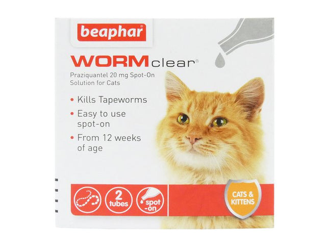 Beaphar Worm Clear Cat Spot On
